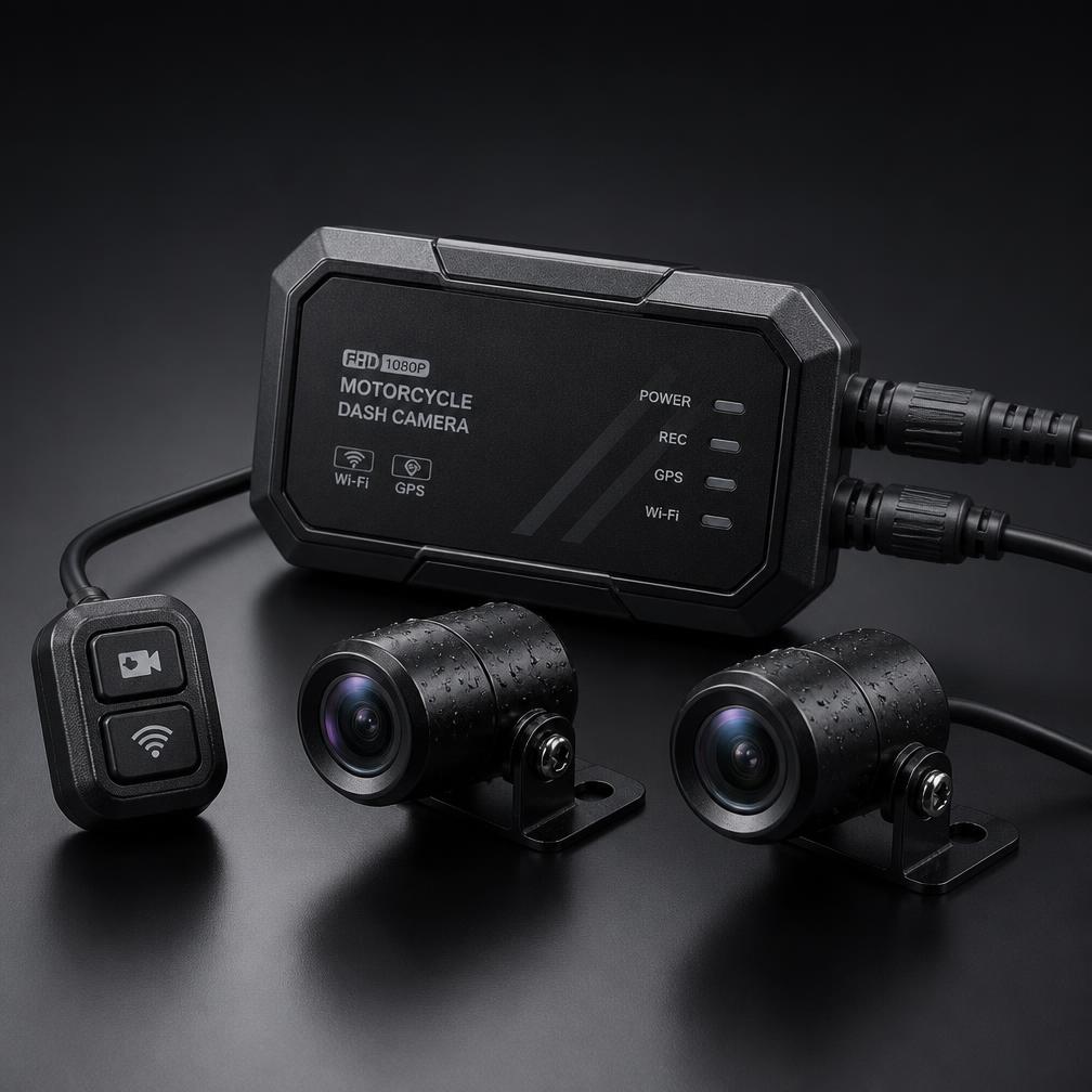 Dashcam op je motor: waar moet je op letten?